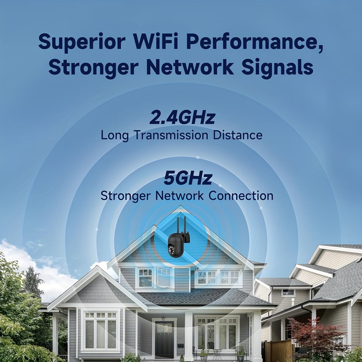 Indoor Security Camera 4 Pack 3MP Wireless – Cloud Storage, 2.4G/5G Dual-Band WiFi, AI Motion Detection, Two-Way Audio & Color Night Vision for Home Surveillance System