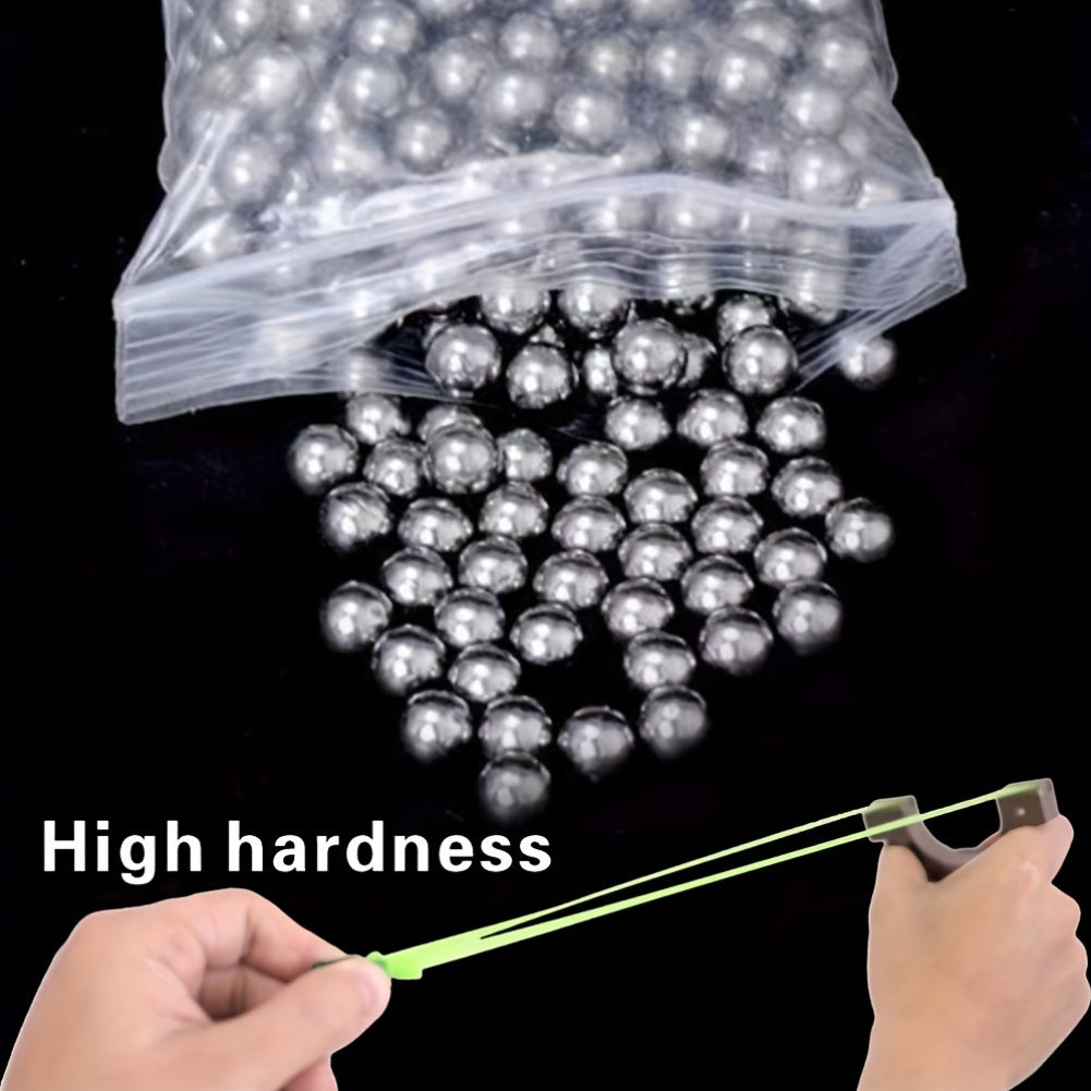 8mm High-Precision Slingshot Steel Balls 180 or 350 Pack – Durable Carbon Steel Ammo for Slingshot Shooting, Bicycle Bearings & Outdoor Leisure, No Assembly Required