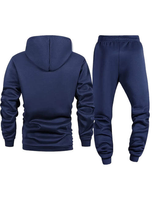 Men's 6-Piece Tracksuit Set Hoodie & Jogger Pants - City Print Street Style Sportswear for Jogging Outdoor Fitness Casual Wear S-XXL