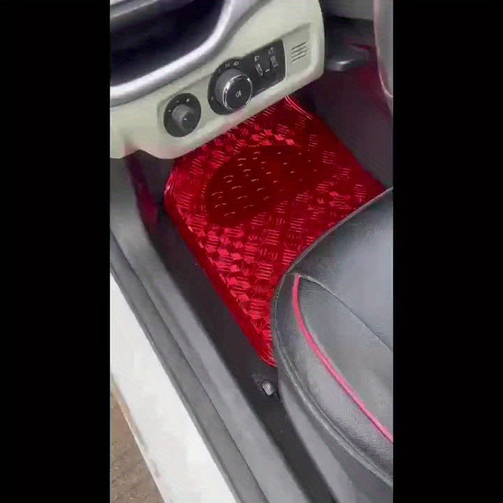 4-Piece Car Floor Mats Set Waterproof All-Weather Heavy Duty - Non-Slip Dustproof Easy Clean Universal Fit for SUV Truck Sedan, Full Coverage Interior Protection Mats in Multiple Colors